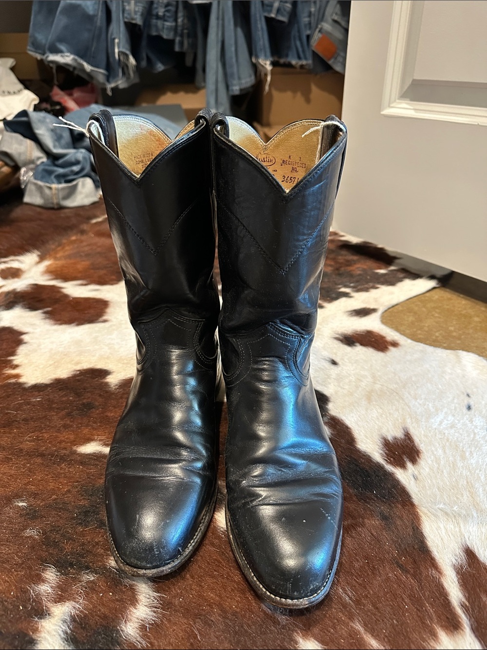 Justin Ropers black-Made in USA
